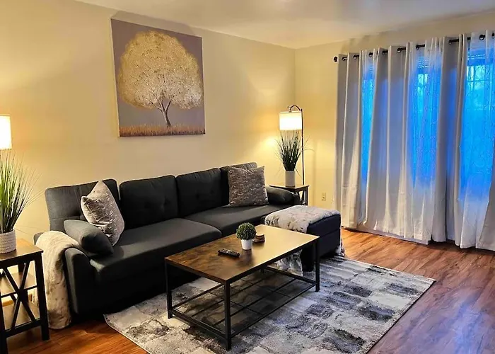 Apartment Beautiful 2br Apartment. Black-out Curtains *